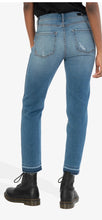 Load image into Gallery viewer, Naomi Fab Ab Crop Straight Hem (Corydalis Wash)