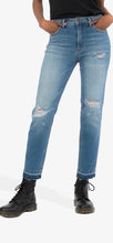 Load image into Gallery viewer, Naomi Fab Ab Crop Straight Hem (Corydalis Wash)