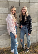 Load image into Gallery viewer, HAWK PLAID BUTTON UP TOP