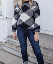 Load image into Gallery viewer, THE CHECKERS SWEATER

