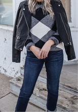 Load image into Gallery viewer, THE CHECKERS SWEATER
