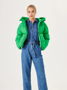 BRIGHT GREEN OR PINK PUFFER