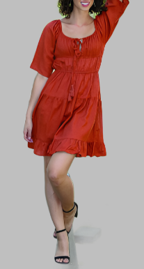 Ruched Dress