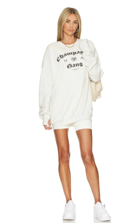Champagne Gang - Jump Jumper - Pebble Heather