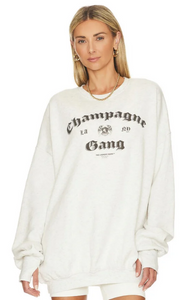 Champagne Gang - Jump Jumper - Pebble Heather