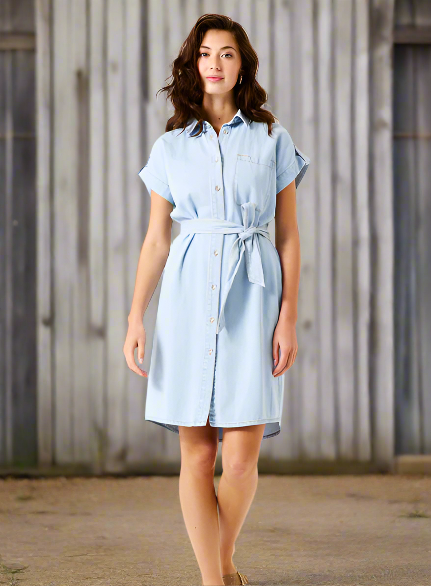 Denim Dress - Light