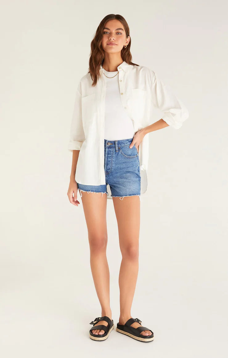 EVERYDAY HI-RISE DENIM SHORT
