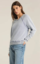 Load image into Gallery viewer, SALDANA KNIT DENIM TOP
