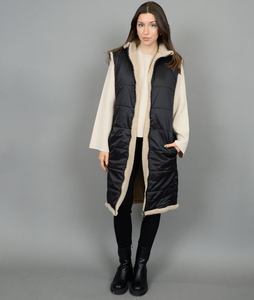 LEBLANC LADIES REVERSIBLE LONG VEST