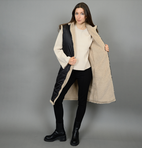 LEBLANC LADIES REVERSIBLE LONG VEST