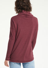 Load image into Gallery viewer, JAZIAH RIB COWL NECK TOP
