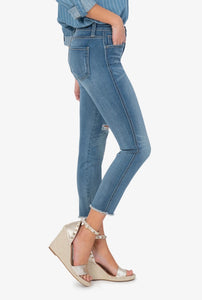CONNIE HIGH RISE FAB AB SLIM FIT CROP SKINNY (ECO-FRIENDLY - INTEGRITY WASH)