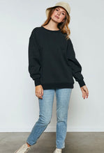 Load image into Gallery viewer, BELMONT SWEATSHIRT BLACK
