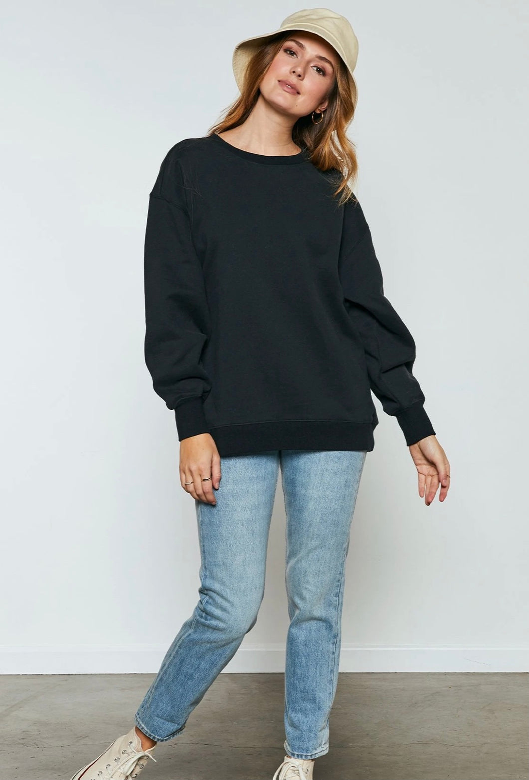 BELMONT SWEATSHIRT BLACK