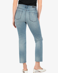 REESE HIGH RISE ANKLE STRAIGHT LEG  (AMIABLE WASH)