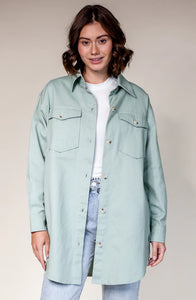 Twill & Shack- Light Green & Navy