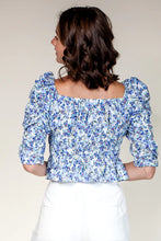 Load image into Gallery viewer, Provence Top Blue
