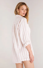 Load image into Gallery viewer, SATURDAYS STRIPE GAUZE BUTTON UP SHIRT
