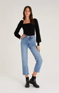 HADLEY SWEATER TIE TOP