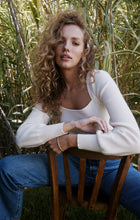 Load image into Gallery viewer, HADLEY SWEATER TIE TOP
