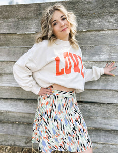 Coloured Skirt
