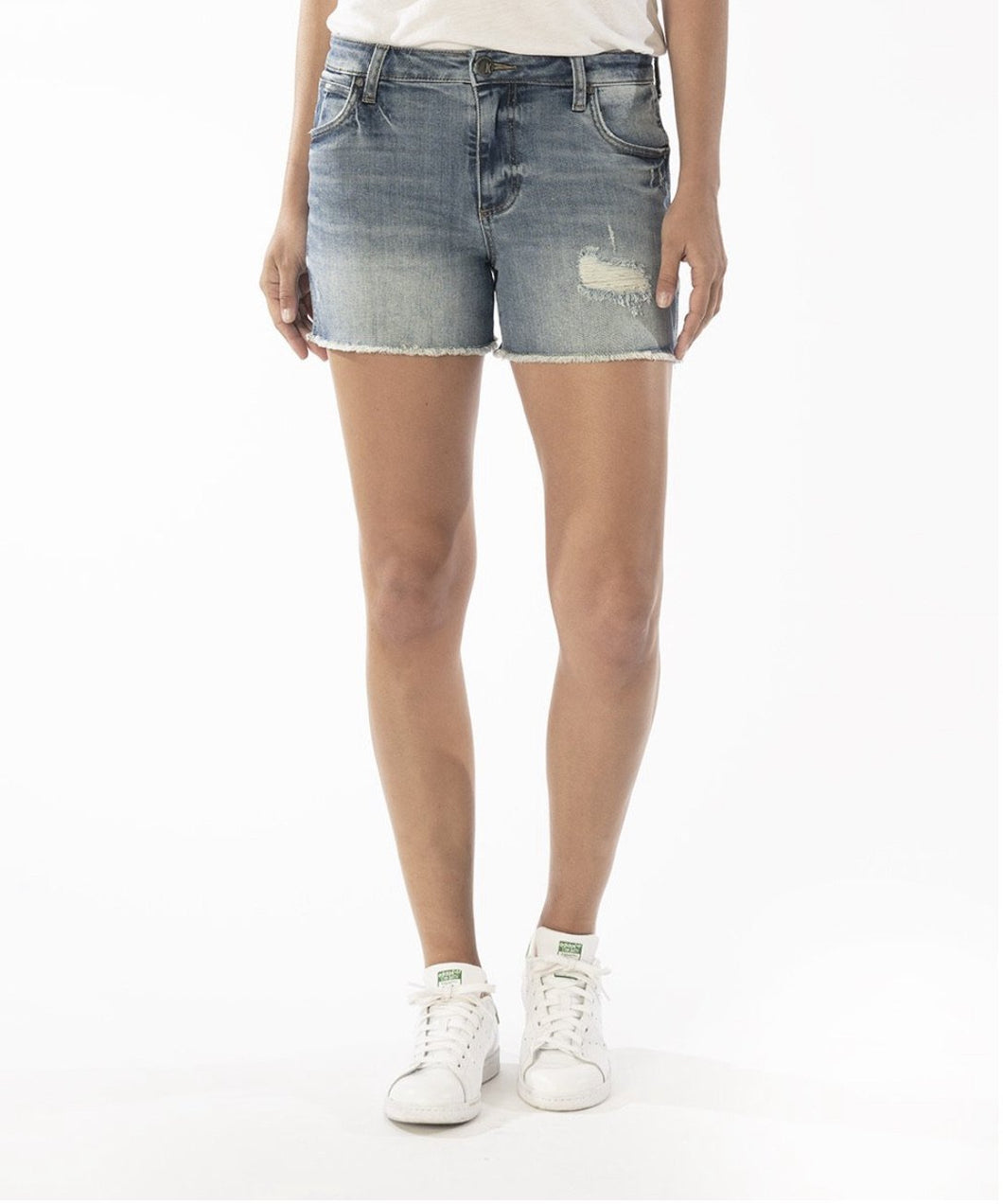 GIDGET HIGH RISE FRAY SHORT- Size 4 Only