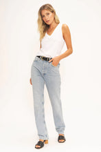 Load image into Gallery viewer, LET ME KNOW RELAXED SLUB V NECK TANK - WHITE
