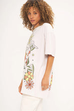 Load image into Gallery viewer, SUN COMING/MOON GOING OVERSIZED TEE - VINTAGE WHITE
