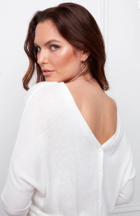 VASHTI LONG SLEEVE DOUBLE V-NECK